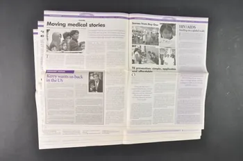 Health And Development Network, Irlande Et Bulletin associatif The Correspondent, 13 juillet 2004 : la XVème conférence internationale de Bangkok(en anglais et en thailandais) Irlande 2004/7/13 2006.30.33.1-3  Photo Mucem