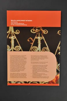 Health And Development Network, Irlande Et Revue associative Special issue Stigma and HIV/AIDS  Supplement : self stigma and HIV/Aids (N° spécial : stigmatisation et VIH / Sida / Autostigmatisation et VIH/Sida) Irlande 2004 2006.30.38 Photo Mucem