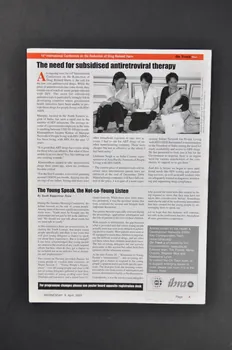 Health And Development Network, Irlande Et Bulletin associatif "On track", 14 th international conference on drug related harm, 9/4/03, n° 3 : "Sharing experiences with methadone treatment" (Partage d'expériences avec les traitements par la méthadone) Irlande 2003 2006.30.42 Photo Mucem