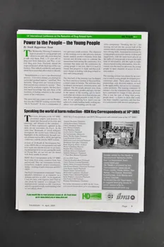 Health And Development Network, Irlande Et Bulletin associatif "On track", 14 th international conference on drug related harm, 10/4/03, n° 4 : "Where is Kyrgzystan.. (Où en est le Kyrgtzstan...) Irlande 2003 2006.30.43.1-2 Photo Mucem