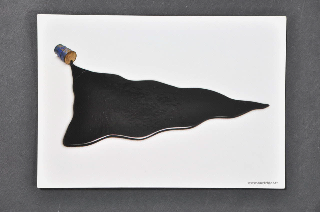 carte postale Support de communication de la Surfrider Foundation Europe 2006.55.16.2 Photo Mucem