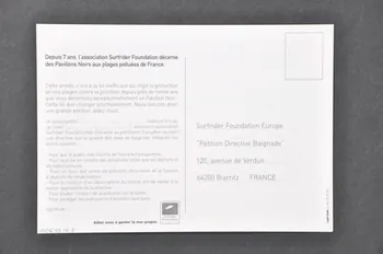 carte postale Support de communication de la Surfrider Foundation Europe 2006.55.16.5 Photo Mucem