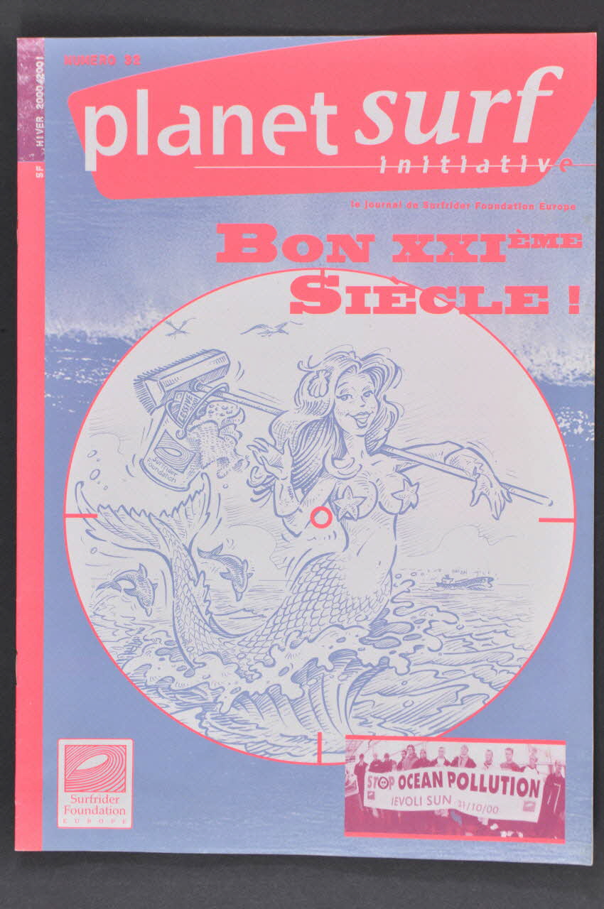 magazine Numéro du magazine  "Planète surf initiative" consacré au surf et à la protection de l'environnement marin. 2006.55.24.55 Photo Mucem
