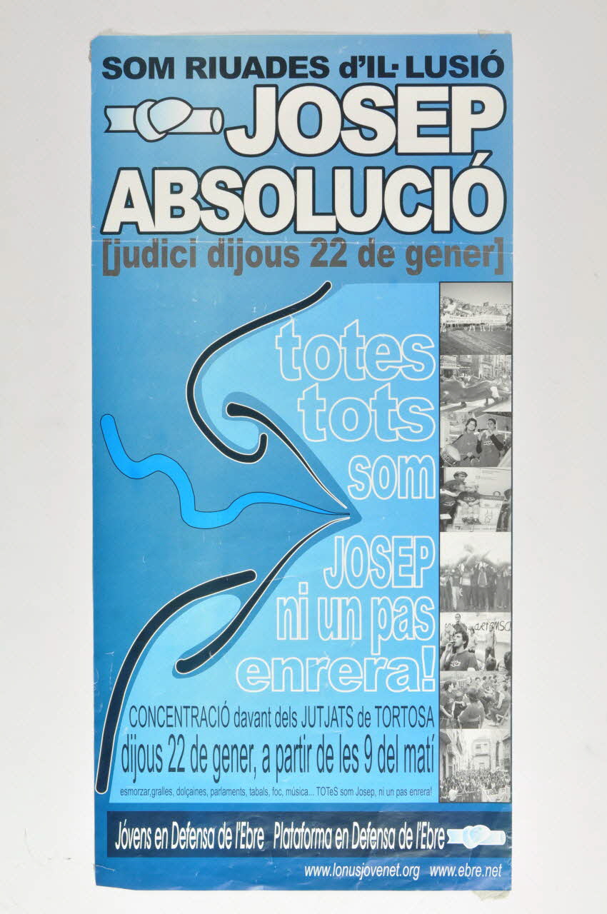 affiche Affiche Plataforma en Defensa de l'Ebre 2006.59.13 Photo Mucem