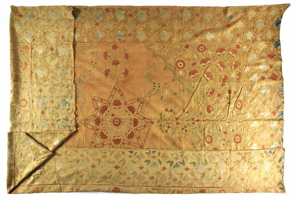 broderie Broderie réalisée en apprentissage Algérie 1955 2006.6.1 Photo Mucem