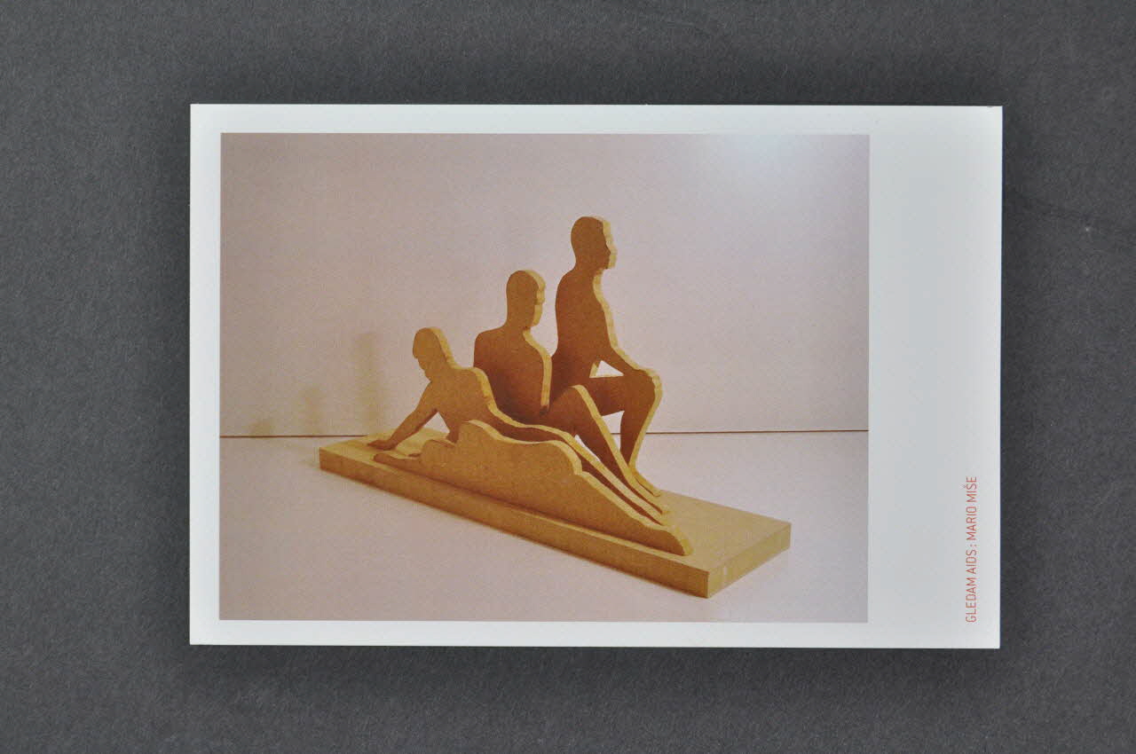 carte postale "Gledam AIDS" Croatie 2005 2006.66.12 Photo Mucem