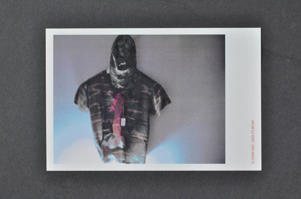 carte postale "Gledam AIDS" Croatie 2005 2006.66.9 Photo Mucem