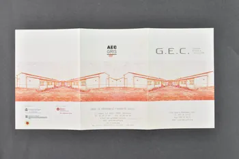 Aec Gris (Granja Escola Castillo) Dépliant "G E C. Granja escuela Castellon" Espagne 2005 2006.69.3 Photo Mucem