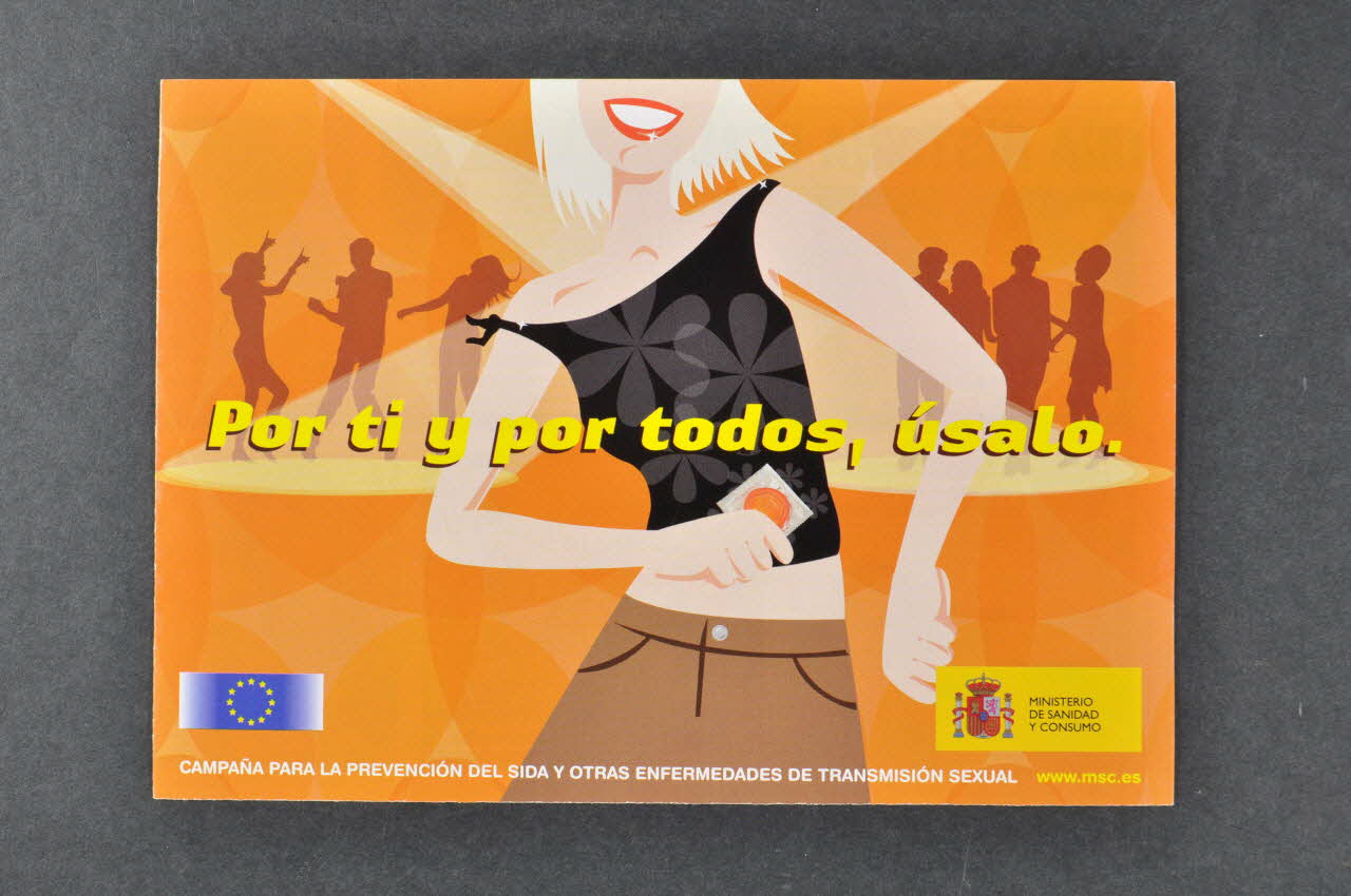 Ministère De La Santé Et De La Consommation Dépliant "Por ti y por todos, usalo" (Pour toi et pour tous, utilise-le) Espagne 2004 2006.70.16  Photo Mucem