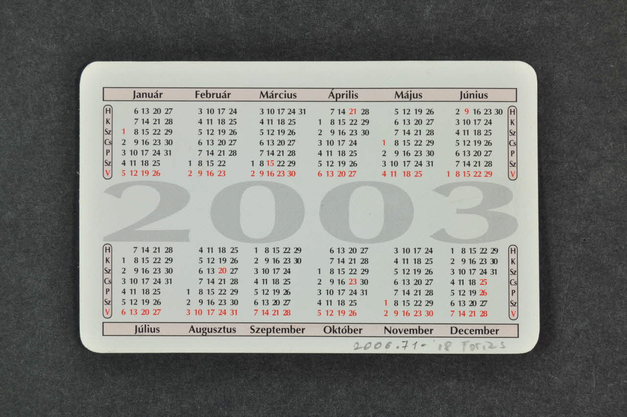 Kalvaria Aids, Freddie Mercury Dijas Alapitvany , Carte d'information Hongrie 2003 2006.71.18 Photo Mucem