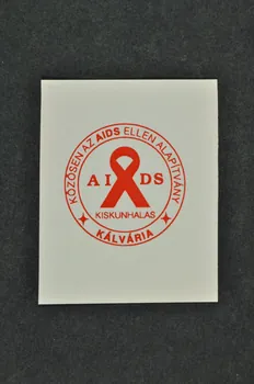 Kalvaria Aids autocollant Hongrie 2006 2006.71.24  Photo Mucem