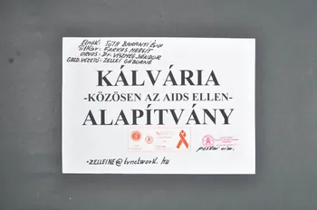 affichette "Kalvaria - közösen as AIDS Ellen lapitvany" 2006.71.46  Photo Mucem