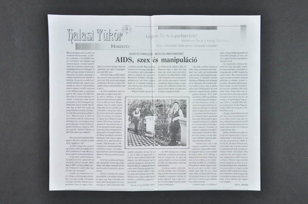 Kalvaria Aids Photocopie Hongrie 2004 2006.71.55.1 Photo Mucem