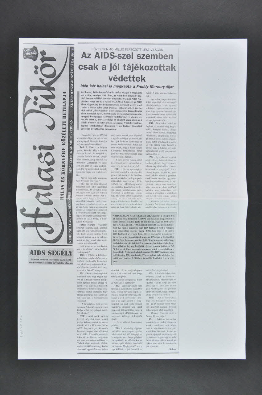 Kalvaria Aids Photocopie Hongrie 2004 2006.71.55.4 Photo Mucem