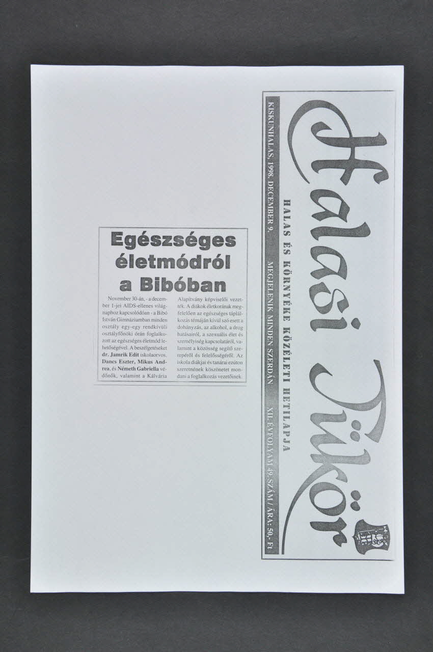 Kalvaria Aids Photocopie Hongrie 2004 2006.71.55.6 Photo Mucem