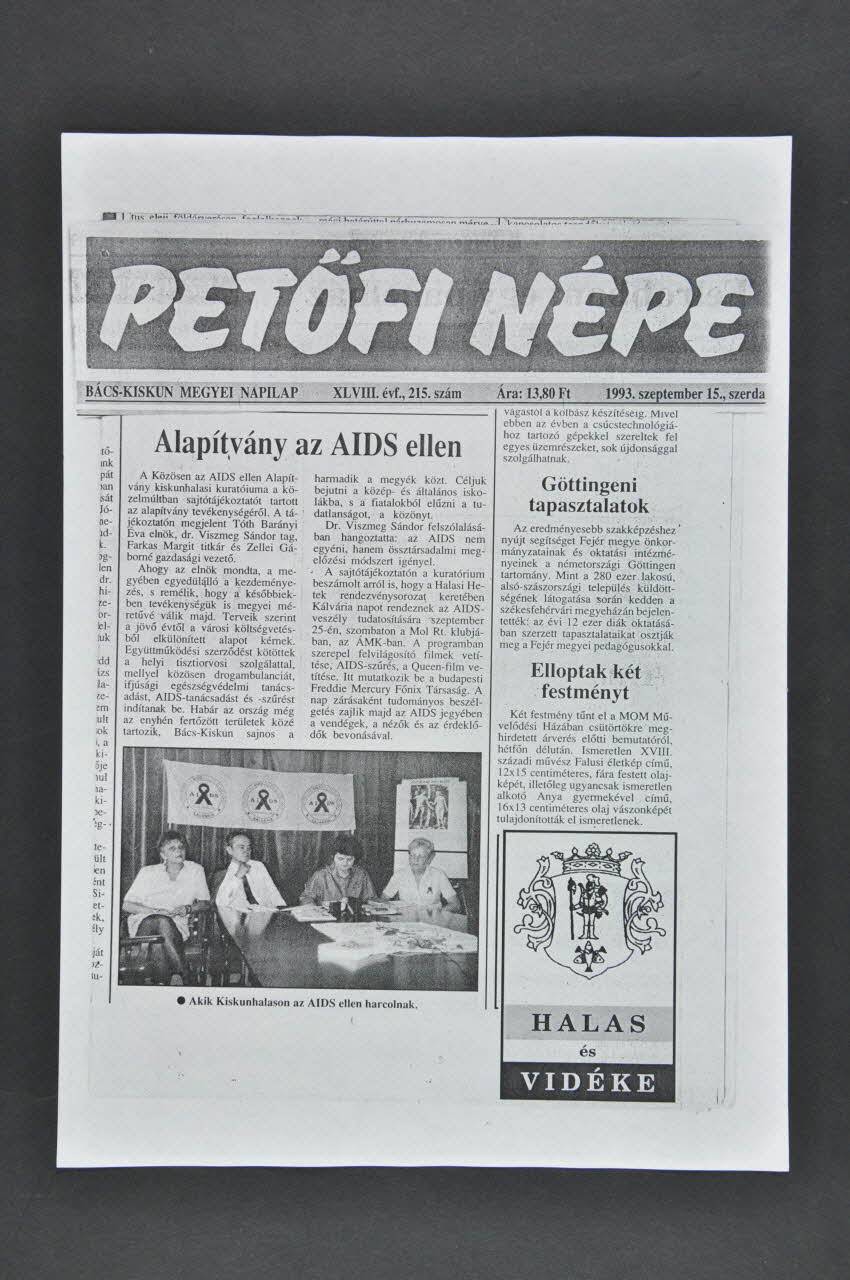 Kalvaria Aids Photocopie Hongrie 2004 2006.71.55.8 Photo Mucem