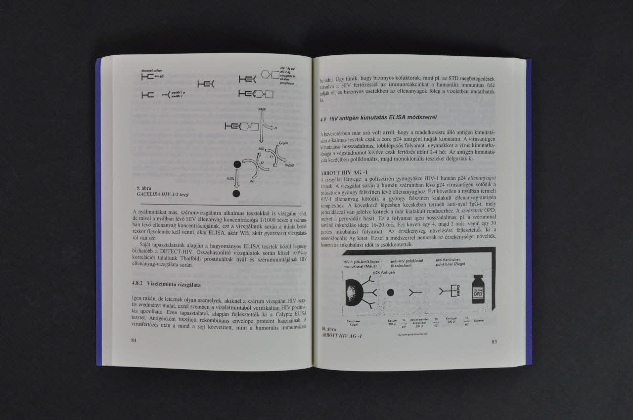 Nefeljcs Foundation Et National Aids Comitee livre AIDS-tények és ekÖrejelzések a legujabb kuttasok tükrében (traduction) Hongrie 1996 2006.72.39 Photo Mucem