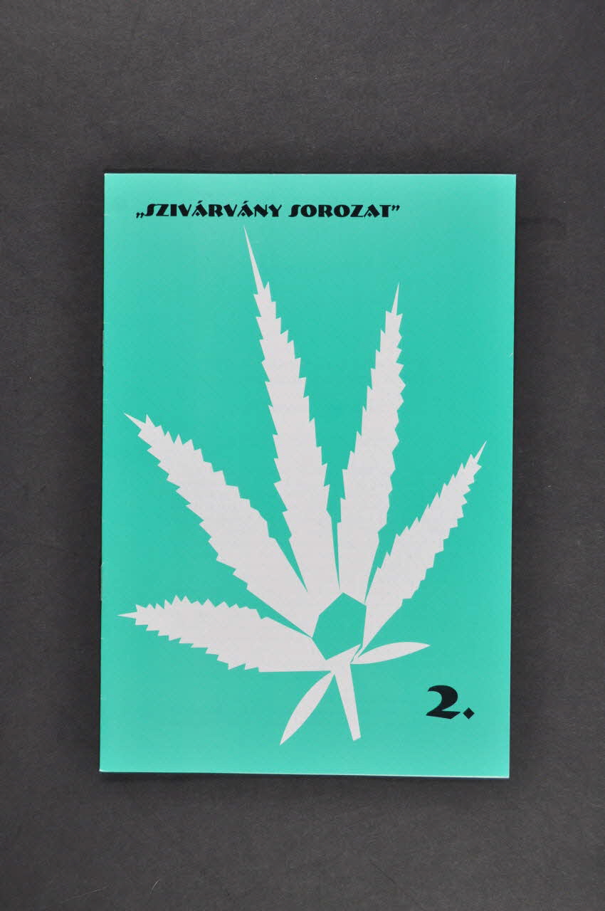 Revue Szivarvany Sorozat (Rainbow Publications), revue "Szivarvany Sorozat", n°2, 2002, Kannabisz, Marihuana (Cannabis, Marihuana) Hongrie 2002 2006.72.6 Photo Mucem