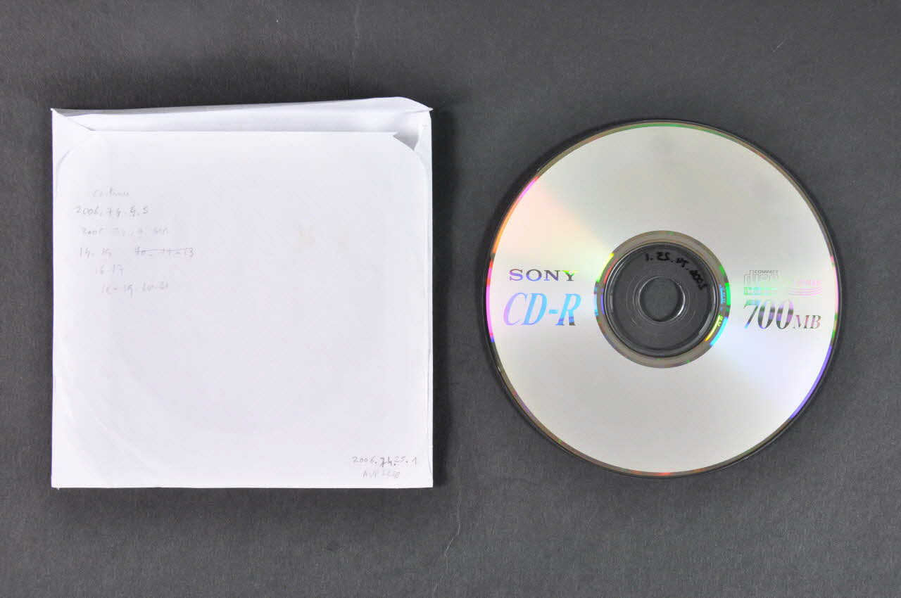 CD (compact disque) 2006.74.25.1 Photo Mucem