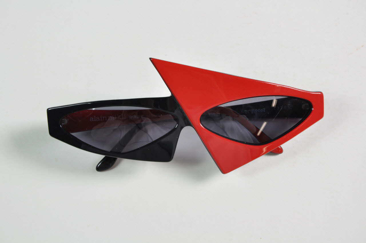 Alain Mikli paire de lunettes Lunettes de scène Île-de-France, France 1980-1984 2006.8.12 Photo Mucem