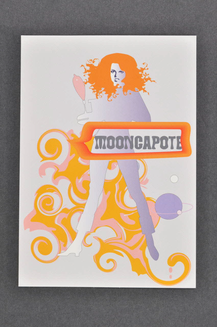 Actis carte postale "Mooncapote" / "Soyez extraordinaire, préservez-vous !" / Vous avez pris un risque ? Avant 48 heures, un traitement d'urgence est disponible..." France 2006 2006.82.4 Photo Mucem