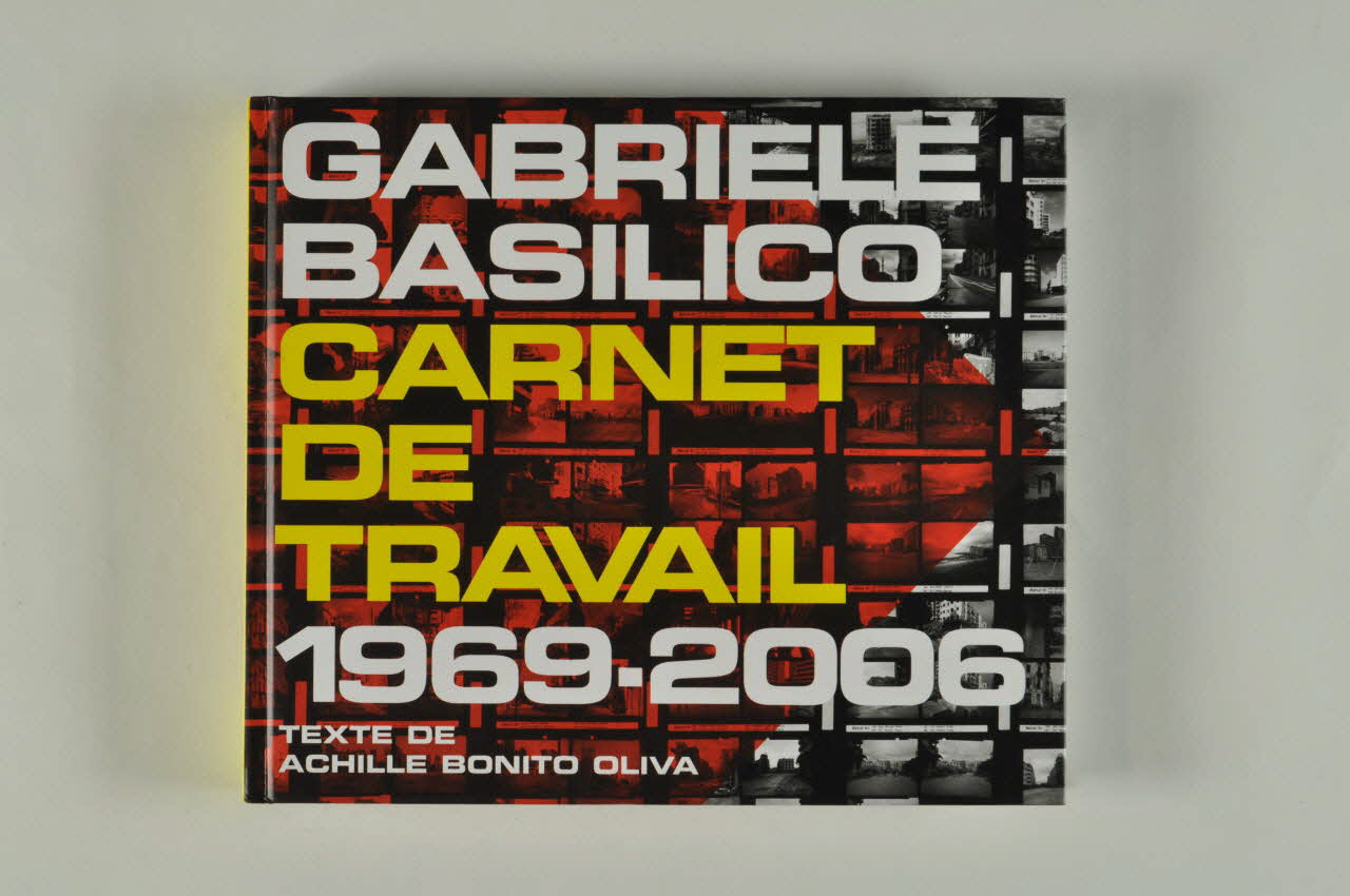 Achille Bonito Oliva ; Actes Sud livre Carnet de travail 1969-2006 France 2006 2006.87.3 Photo Mucem