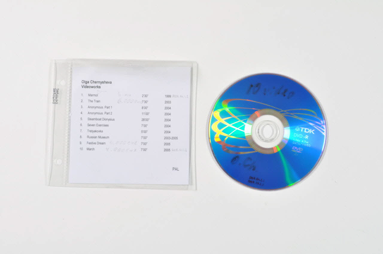 Olga Chernysheva DVD Videoworks Russie 2004 2008.14.1.1-3 Photo Mucem