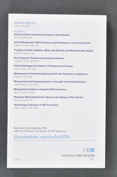 Clinical Care Options livre "HIV/AIDS Annual Update 2006" (VIH/Sida. Mise à jour annuelle 2006) International 2006 2008.32.115 Photo Mucem