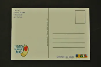 Ministère De La Santé Du Brésil carte postale 1er festival international de Humor & Aids International 2006/8 2008.32.124.15 Photo Mucem