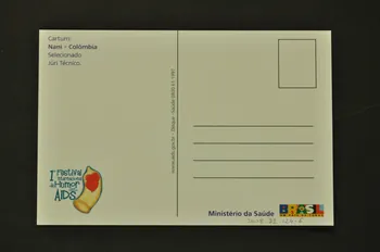 Ministère De La Santé Du Brésil carte postale 1er festival international de Humor & Aids International 2006/8 2008.32.124.6 Photo Mucem