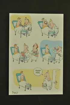 Ministère De La Santé Du Brésil carte postale 1er festival international de Humor & Aids International 2006/8 2008.32.124.7 Photo Mucem
