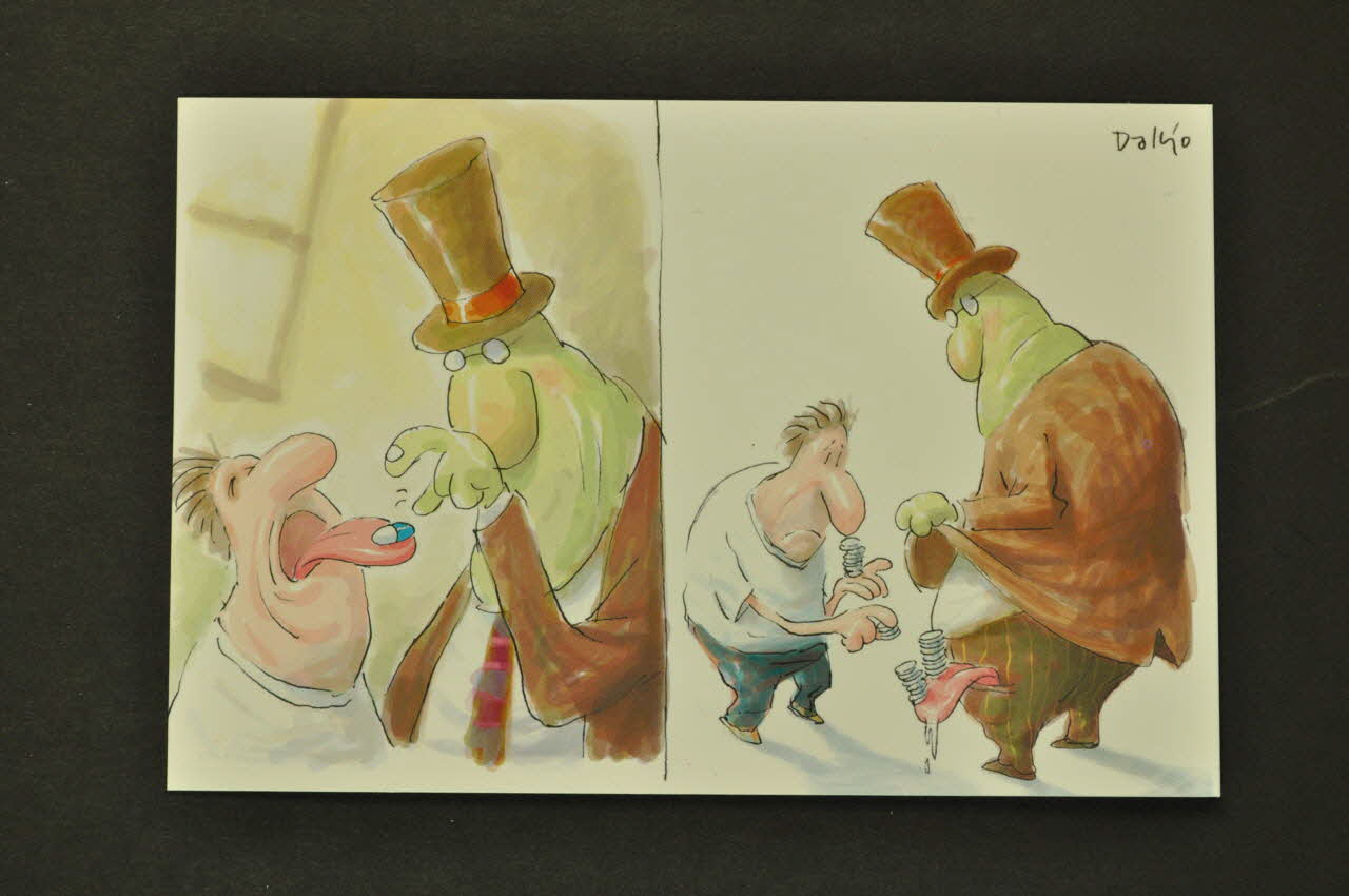 Ministère De La Santé Du Brésil carte postale 1er festival international de Humor & Aids International 2006/8 2008.32.124.8 Photo Mucem