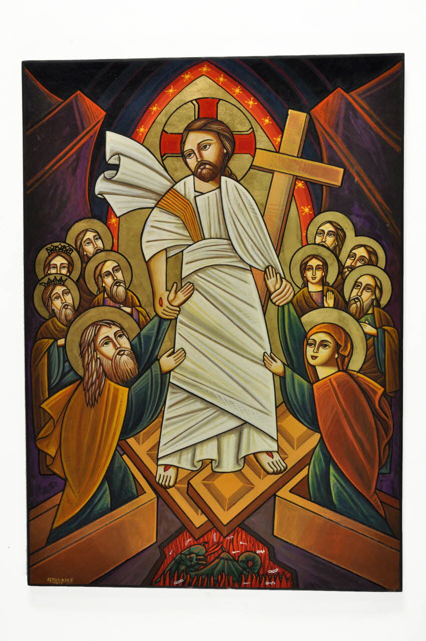 Adeib Ayman icône Descente aux Limbes Egypte 2000-2009 2009.3.3 Photo Mucem