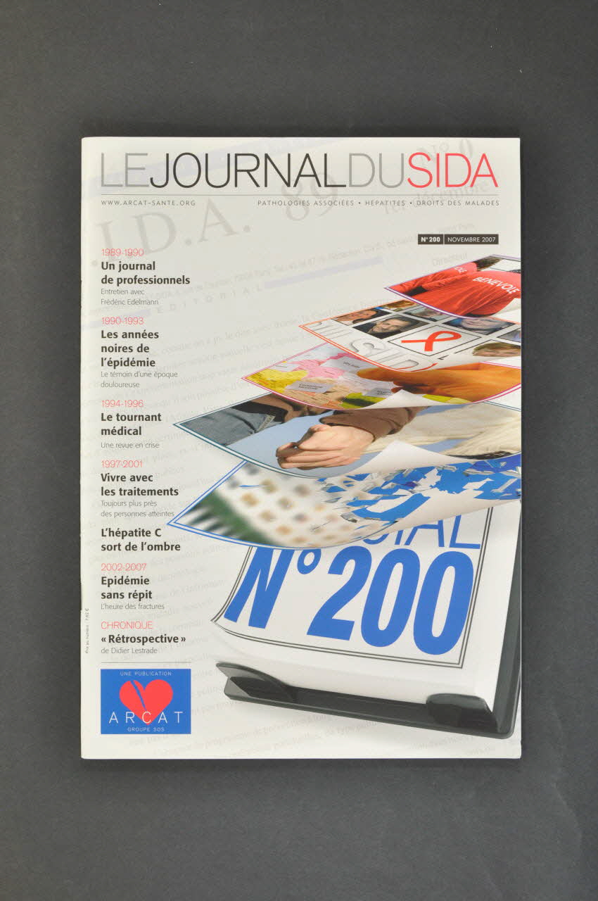 Bulletin "Infotraitements", janvier 2005, n° 132 "2005, année de remise en (grande) cause" France 2005 2008.32.176 Photo Mucem