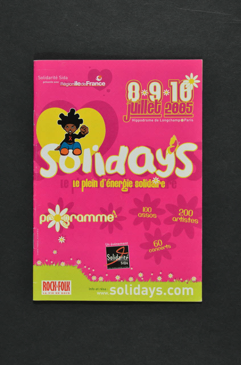 programme Solidays : 8 au 10 juillet 2005 France 2005/7 2008.32.182 Photo Mucem