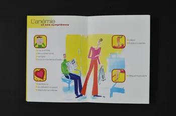 Amgen Oncologie BROCHURE L'anémie et ses symptômes. Comment les repérer ? France 2005/6 2008.32.200 Photo Mucem