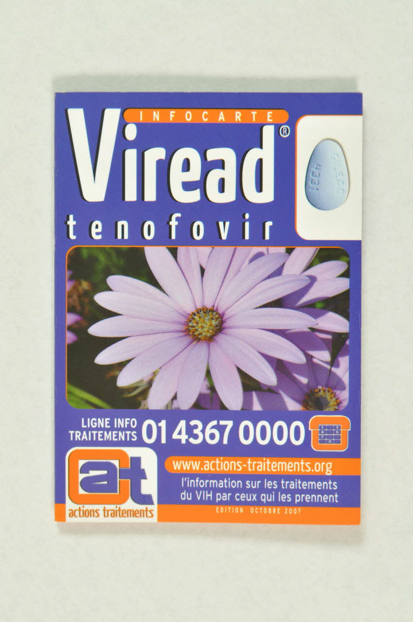Actions Traitements Dépliant "Viread" France 2007/10 2008.32.207 Photo Mucem