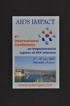 Aids Impact Carte d'information "AIDS Impact" International 2006/7 2008.32.21  Photo Mucem