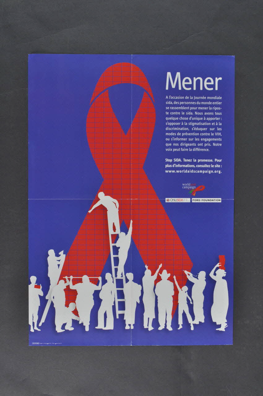 Onusida affiche International 2008 2008.40.10.3 Photo Mucem