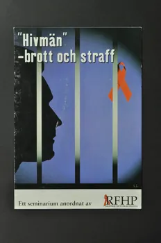 RiksföRbund FöR Hiv Positiva (Rfhp) Dépliant Suède 2003/3 2008.46.12 Photo Mucem