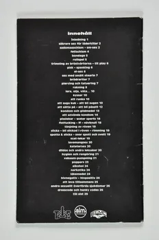 Scandinavian Leather Men BROCHURE Säkrare sex  för läderkillar Suède 1997 2008.46.13  Photo Mucem