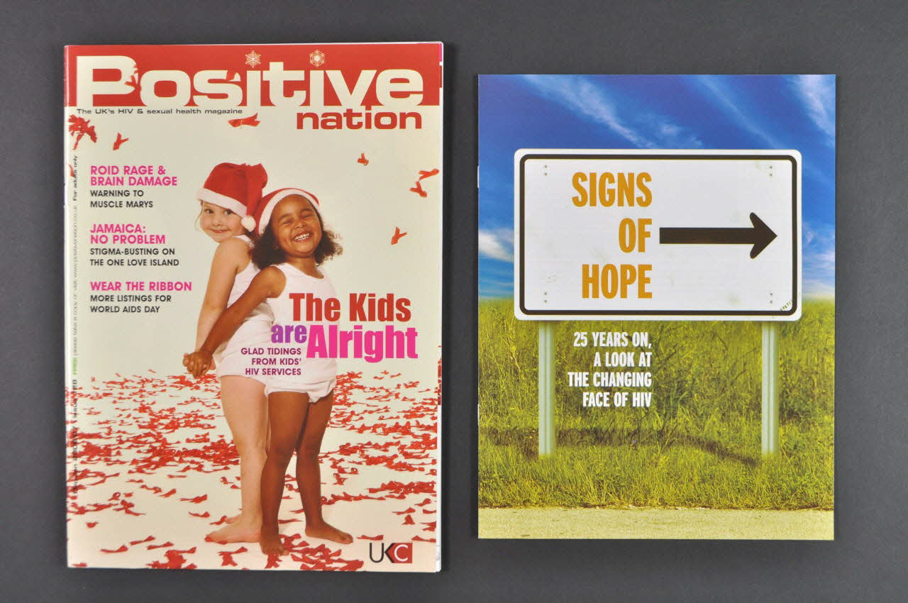 UK Coalition Of People Living With Hiv/Aids revue "The kids are alright" (Cela va bien pour les enfants) Grande Bretagne 2006/12 2008.5.2.1-2 Photo Mucem