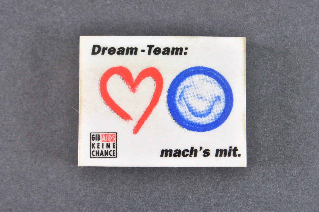 Bzga gomme "Dream-Team" (Equipe pour rêver) (en anglais) Allemagne 2006 2008.50.3 Photo Mucem