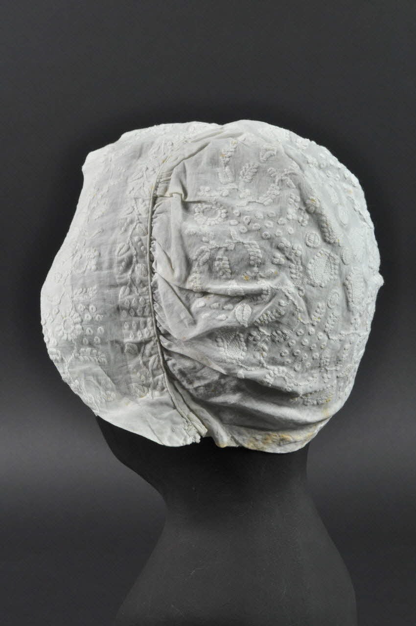coiffe de demi-deuil 1955.75.1275 Photo Mucem