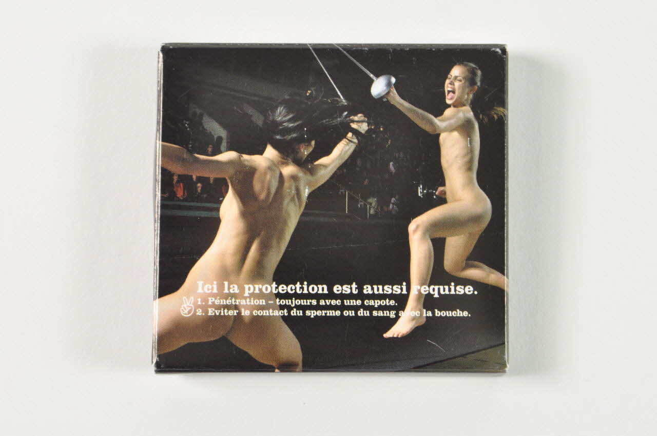 Office Fédéral De La Santé Publique, Campagne Love Enveloppe de préservatif "Ici la protection est aussi requise" Lorraine, France 2006 2008.60.2.1-2 Photo Mucem