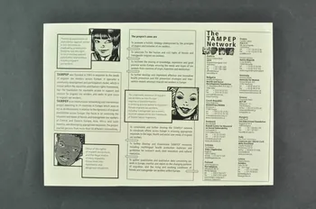 Tampep Dépliant "TAMPEP" A transnational project that combines research, interventions and active participation of sex workers" International 2006 2008.64.6 Photo Mucem
