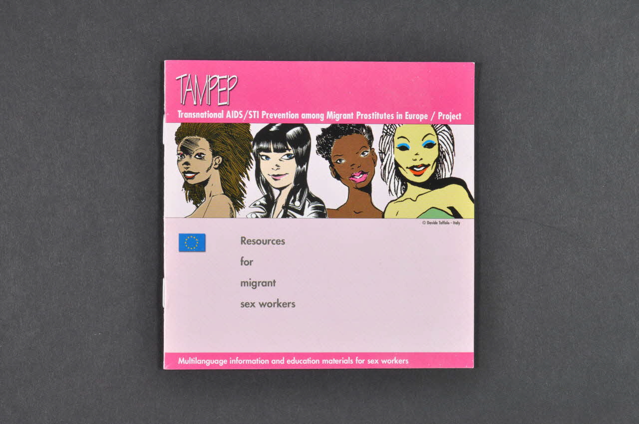 Tampep BROCHURE "TAMPEP. Resources for migrant sex workers" International 2003/3 2008.64.8 Photo Mucem