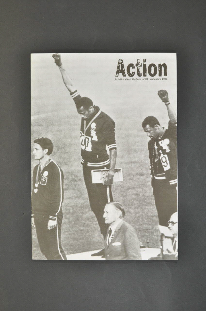 Act Up-Paris Bulletin associatif "Pour les étrangèrEs en France, se soigner reste un combat" Île-de-France, France 2005/9 2008.9.78 Photo Mucem