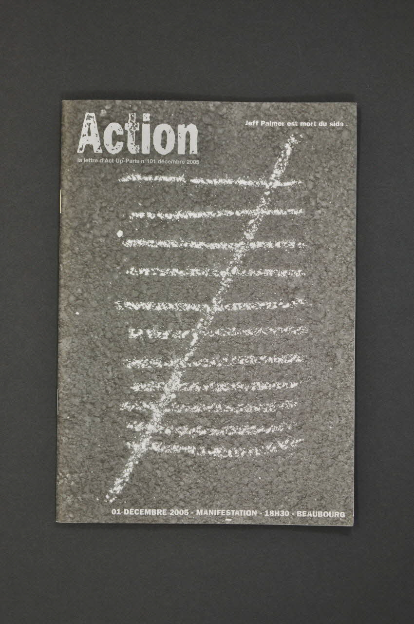 Act Up-Paris Bulletin associatif "Sida. La régression" Île-de-France, France 2005/12 2008.9.79 Photo Mucem