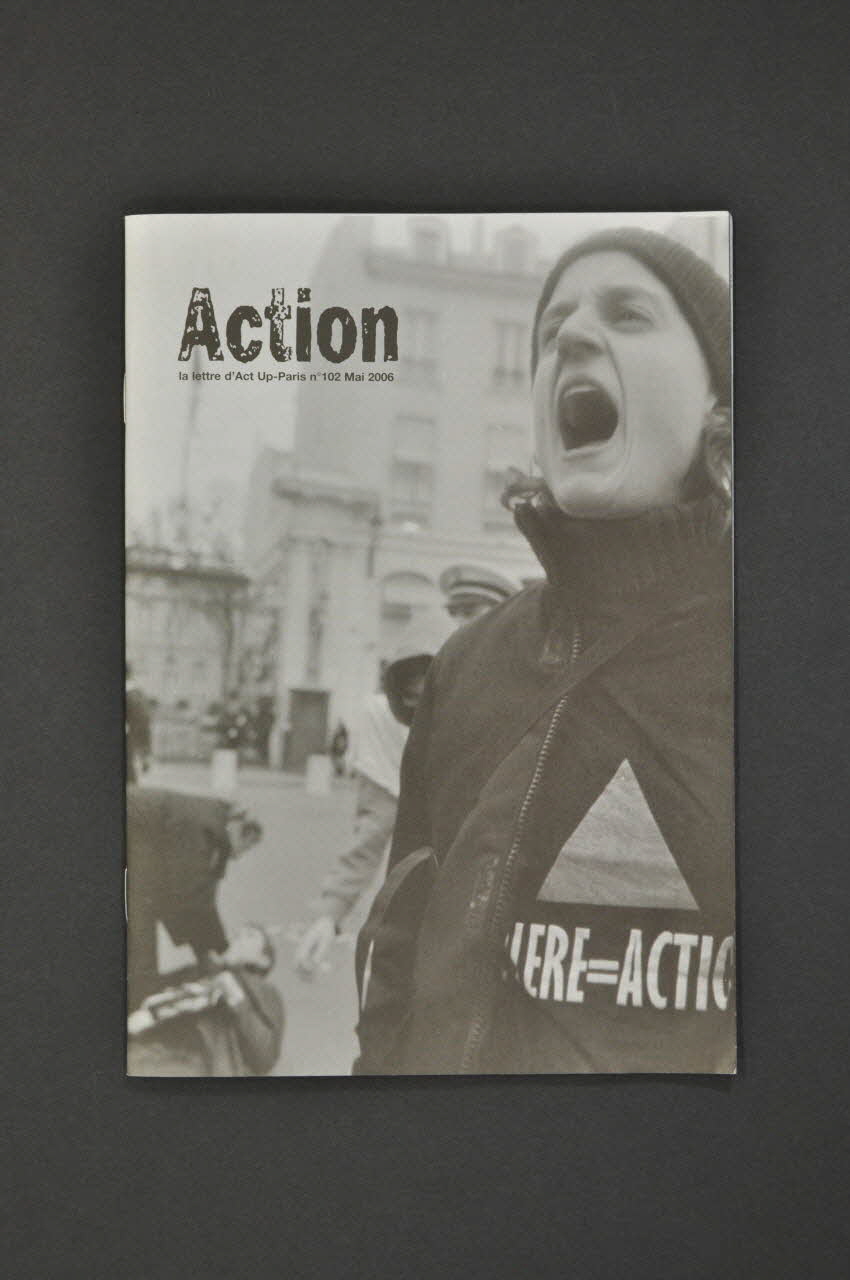 Act Up-Paris Bulletin associatif "GénérationS sida" Île-de-France, France 2006/5 2008.9.80 Photo Mucem